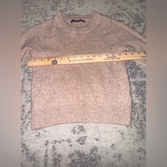 Quince Mongolian Cashmere Crewneck Sweater Size Small in Oatmeal - Picture 10 of 11